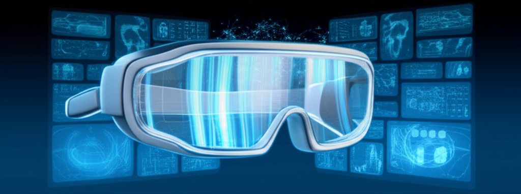 Illustration of a user engaging with an augmented reality adult game, overlaying digital content onto a real-world setting and showing excitement and immersion