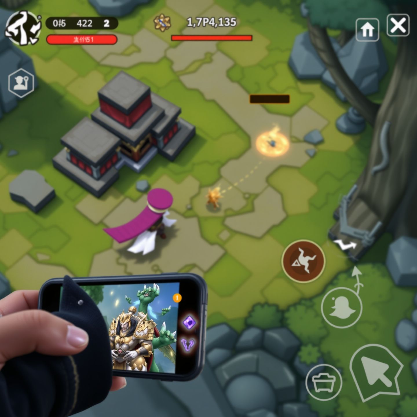 Player accessing Hentai Heroes on web browser or Android device with intuitive tutorial for basic combat, hero summoning, and account creation